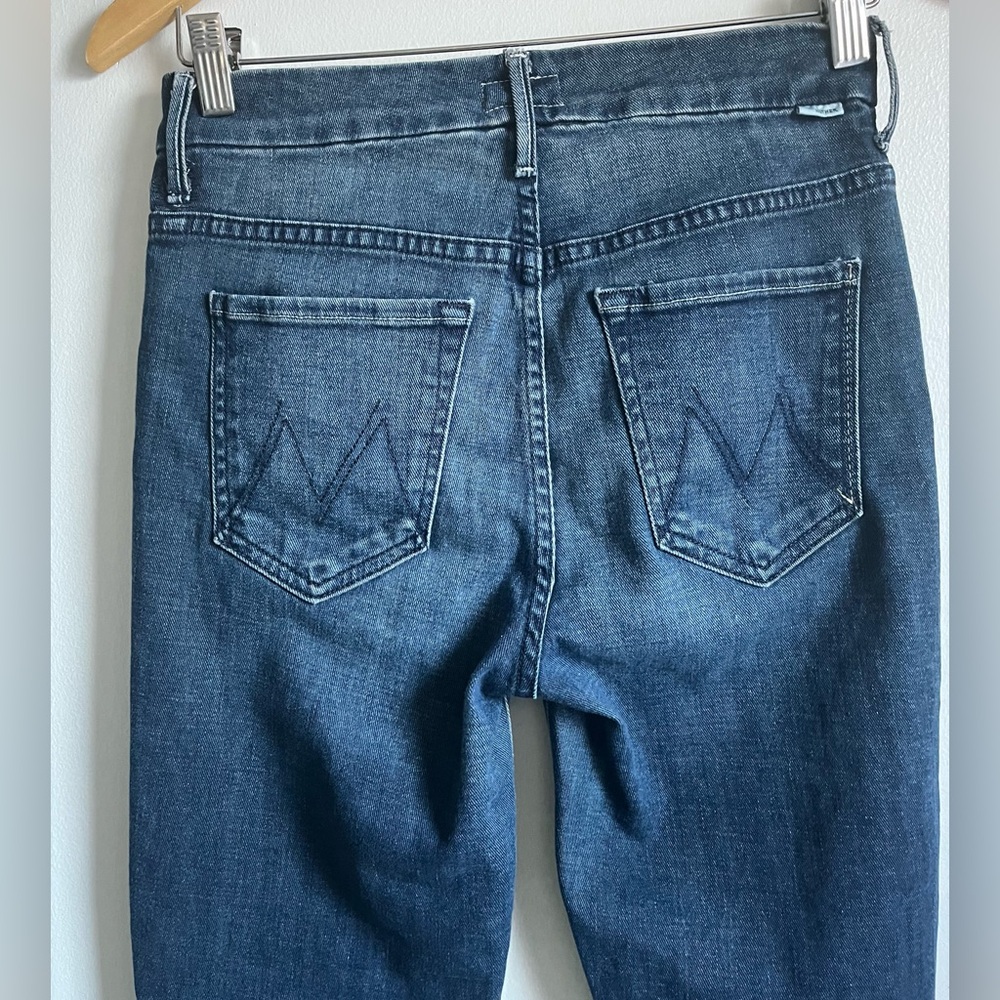 MOTHER High Rise Blue Jeans - Picture 11 of 16